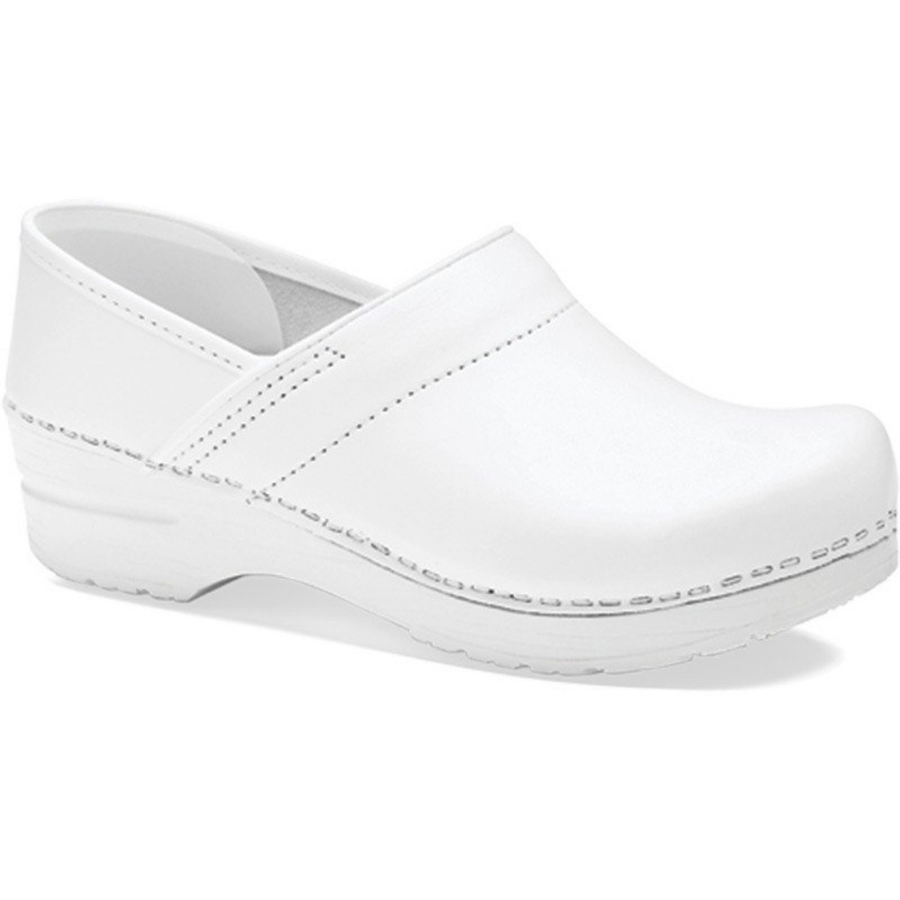 Dansko professional box clog white sz 39
